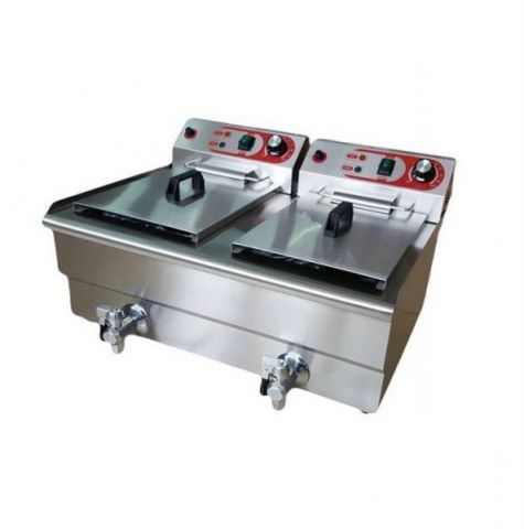 Freidora Eléctrica 10+10L EF-132V 4,5+4,5kw