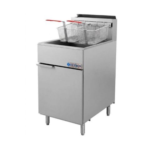 Freidora a gas 22 litros con mueble 21kw Eutron 