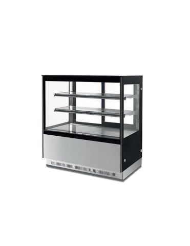 Vitrina refrigerada pastelera cuadrada GN-1200RF2