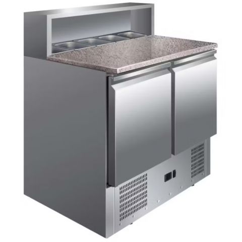 Mesa refrigerada con encimera de mármol PS900 2P