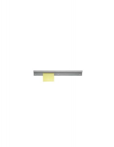 Barra de sujeción notas aluminio 300x60x20mm