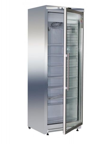 Armario expositor congelador BD400G acero inox