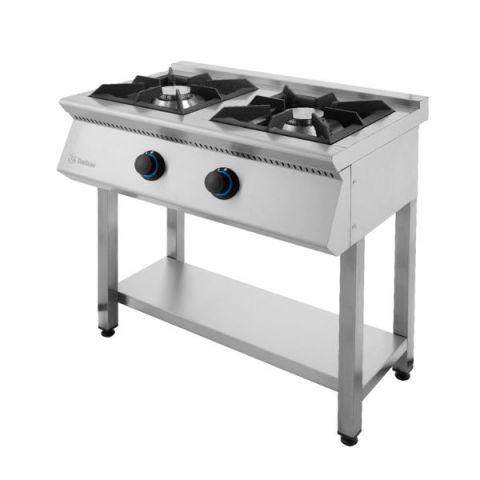 Cocina 2 fuegos a gas con bancada