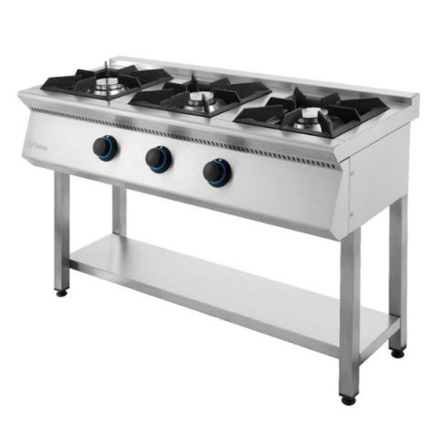 Cocina 3 fuegos a gas con bancada