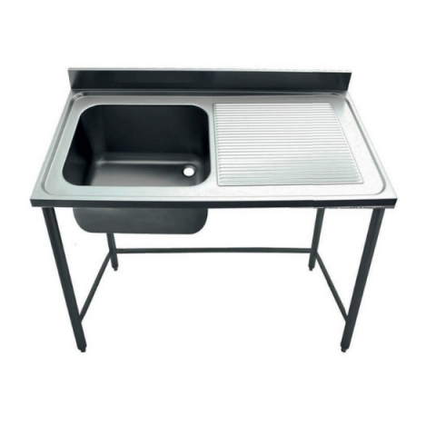 Fregadero Industrial Seno Izquierda 1200x600mm Esc