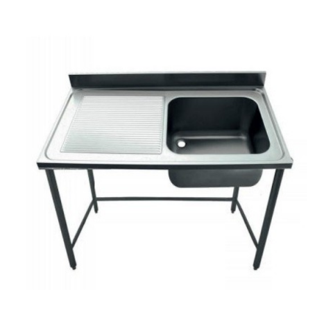 Fregadero Industrial Seno Derecha 1400x600mm Esc