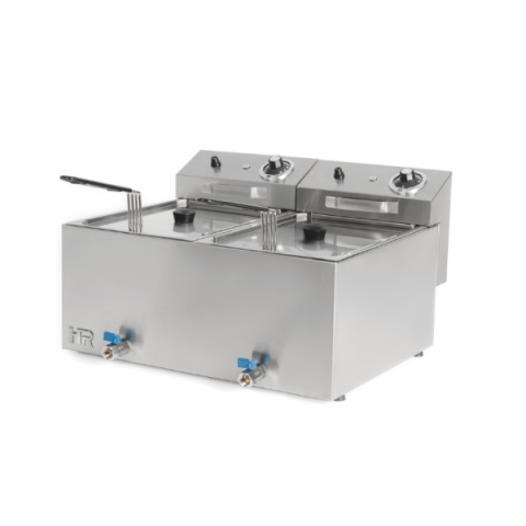 Freidora 10L+10L Alto Rendimiento HR serie 500