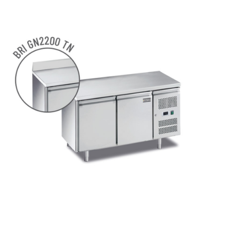 Mesa central refrigerada Resto Italia 1360x70cm