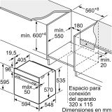 Horno Bosch Aqualisis Mandos Ocultables 