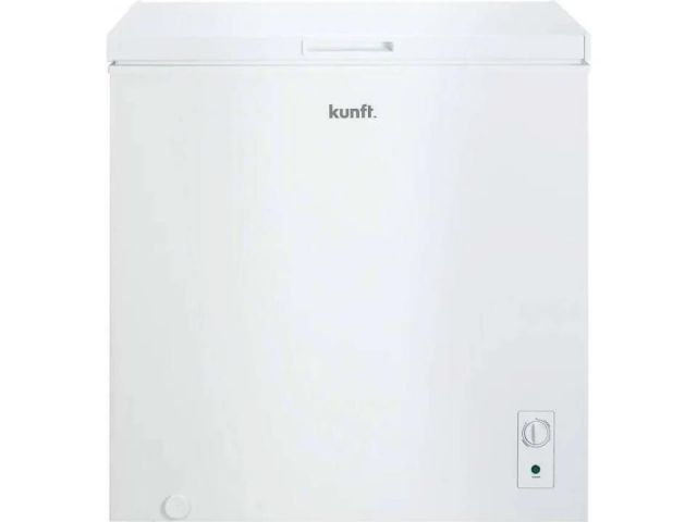 Arcón congelador 200l blanco Kunft