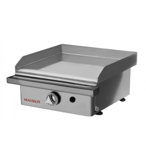 Plancha gas 40 cromo duro MAISER