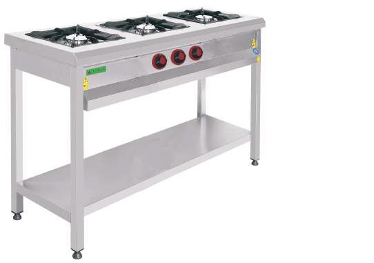 Cocina 3 fuegos LaBari 7.5wx3